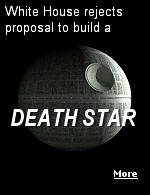 The Galactic Empire is laughing at the United States for not building a planet-killing Death Star weapon.  